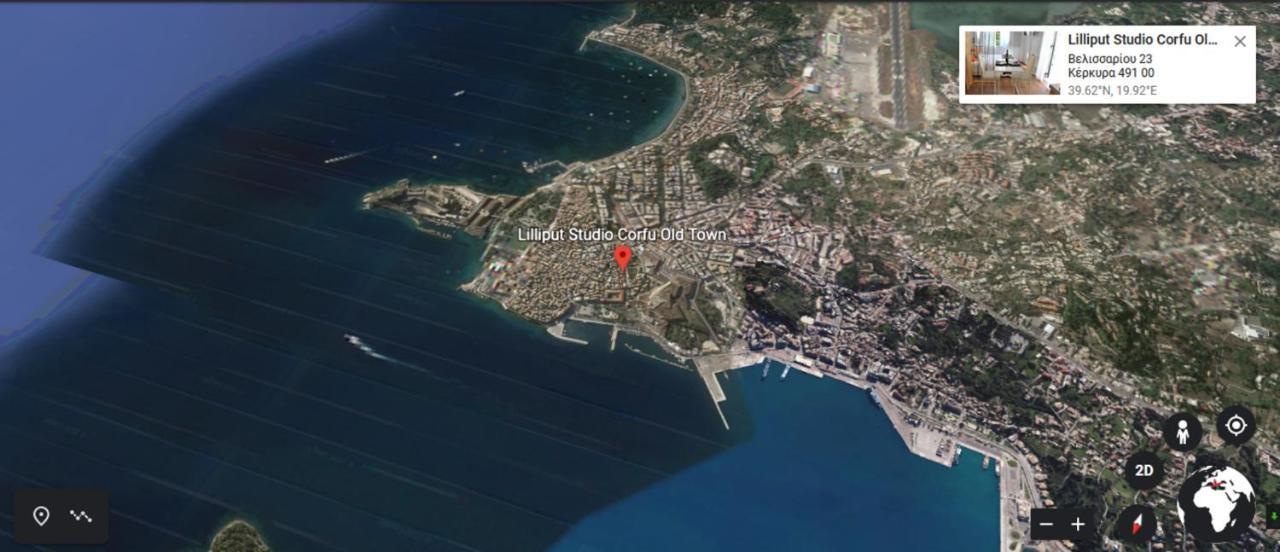 Lilliput Studio Corfu Old Town Buitenkant foto